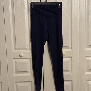 NWT Halara SoftlyZero Crossover Contrast Lace Pocket Leggings - Size Large